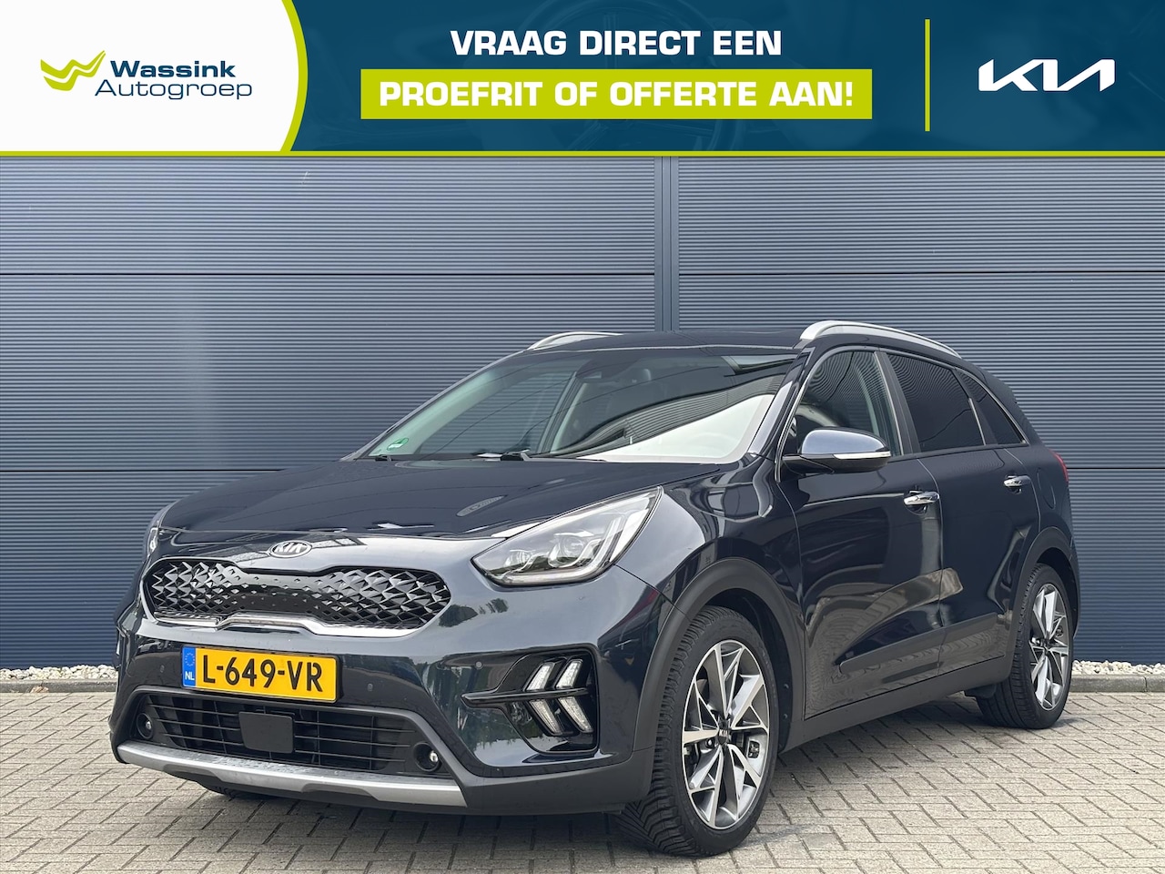 Kia Niro - 1.6 GDi Hybrid 141pk DCT6 ExecutiveLine | Leder | 18 inch velgen | Trekhaak | Navigatie | - AutoWereld.nl