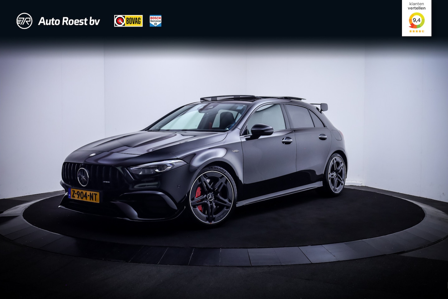 Mercedes-Benz A-klasse - AMG 45 S 4MATIC+ FACELIFT | PANO | DYNAUDIO | AERO PAKKET | CAMERA | ADAPTIEF | - AutoWereld.nl