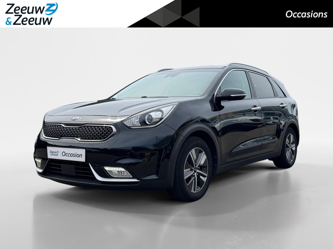 Kia Niro - 1.6 GDi Hybrid BusinessLine Lederen bekleding | Stoel + stuur verwarming | Navigatie | Tre - AutoWereld.nl