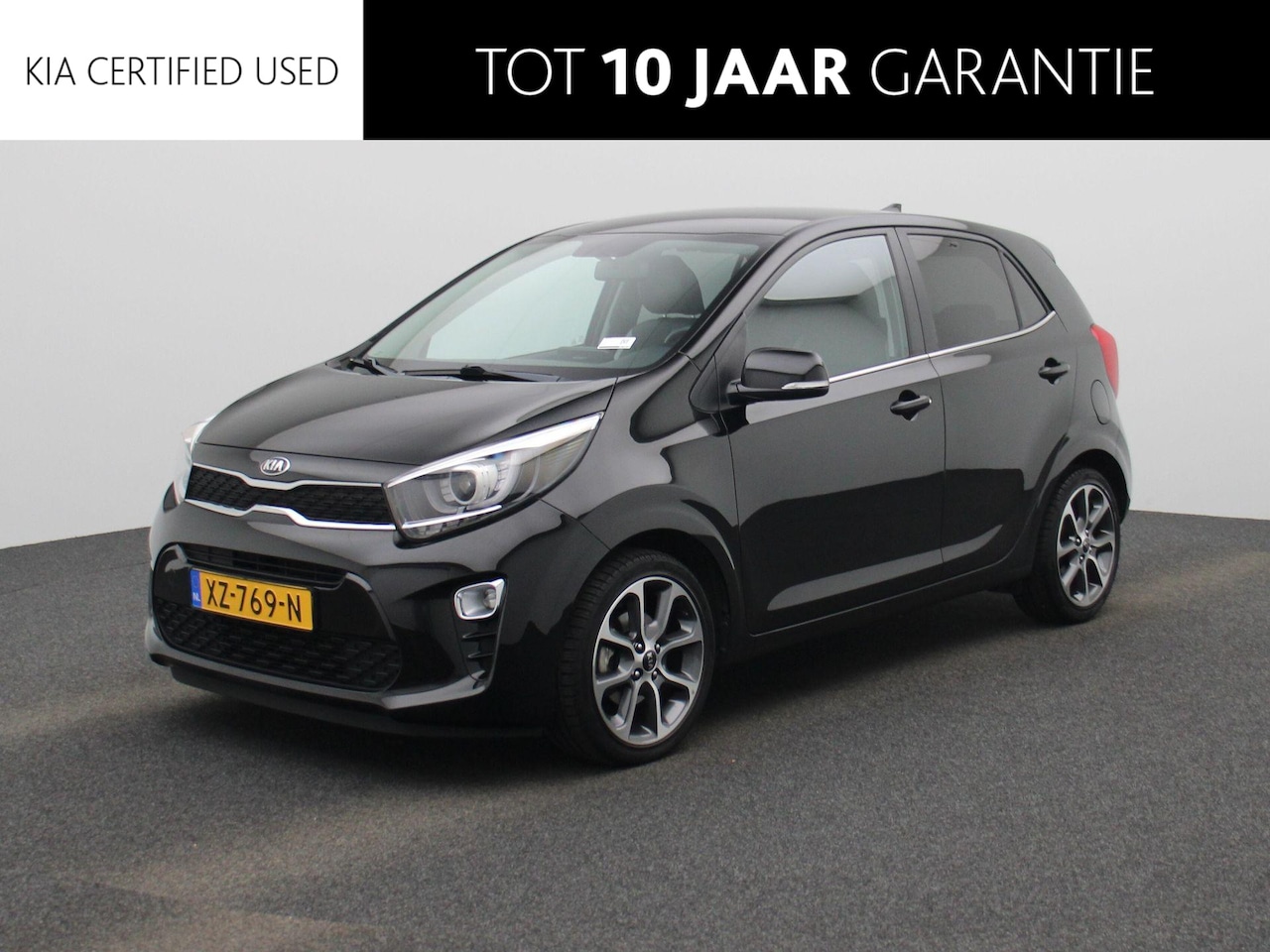 Kia Picanto - 1.0 CVVT Design Edition | NAVIGATIE | HALF-LEER | LMV |PDC | LM VELGEN | CLIMATE CONTROL | - AutoWereld.nl
