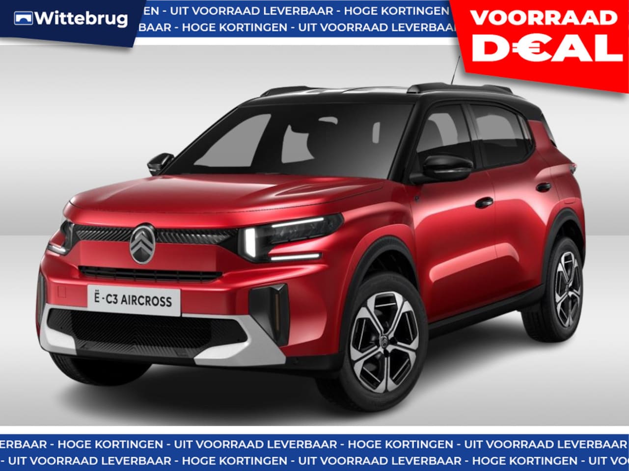Citroën Ë-C3 Aircross - Max 113pk 44 kWh DIRECT LEVERBAAR - GRATIS WALLBOX LAADPAAL - AutoWereld.nl
