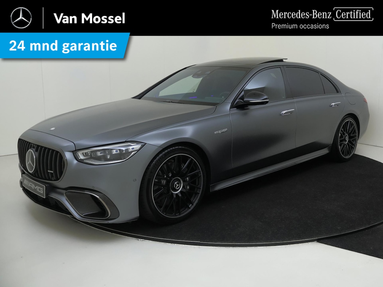 Mercedes-Benz S-klasse - AMG 63 S E Performance / Panoramadak/ Carbon int+ext/ Burmester 4D/ Entertainment/ 21 inch - AutoWereld.nl