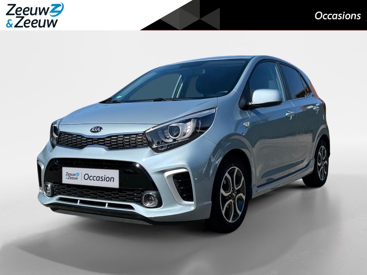 Kia Picanto - 1.0 MPi GT-Line Edition GT-Line uiterlijk | Lederen bekleding | Navigatie | Airco | Parkee - AutoWereld.nl