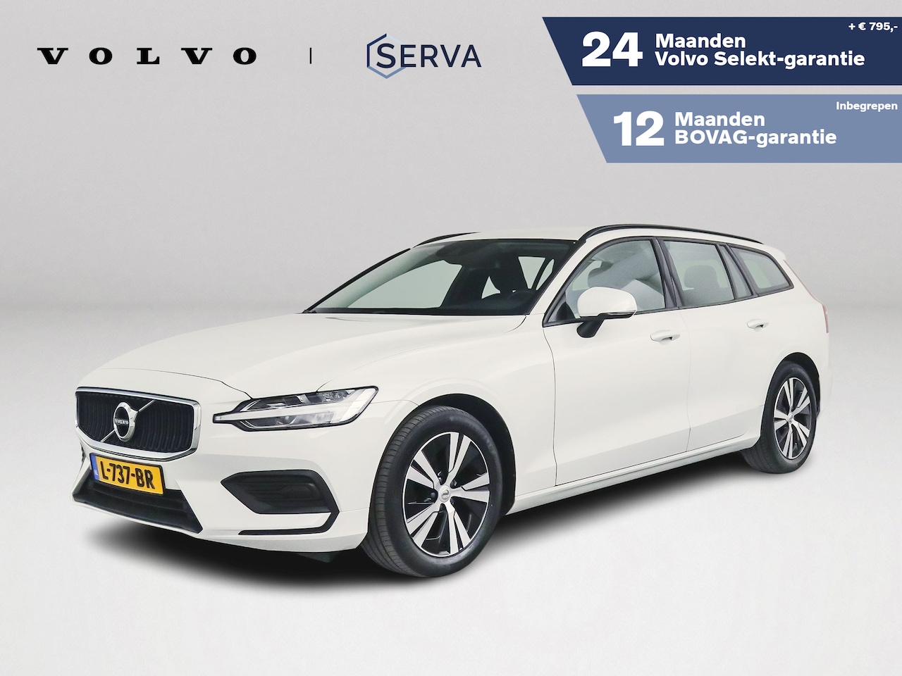 Volvo V60 - B3 Aut. Momentum Advantage | Trekhaak | Stoel- en stuurverwarming - AutoWereld.nl