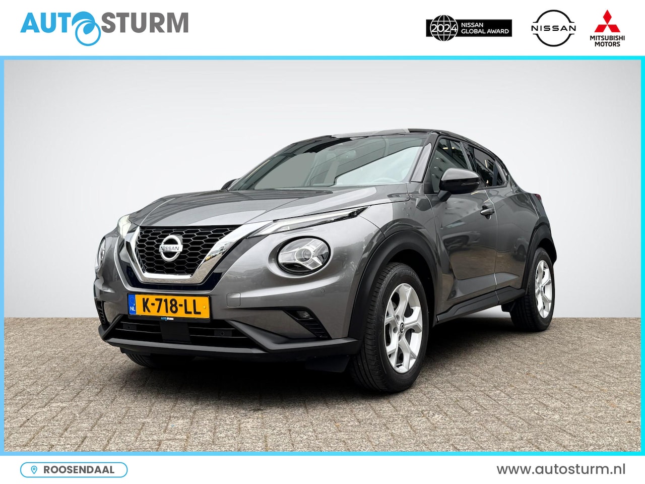 Nissan Juke - 1.0 DIG-T N-Connecta | Navigatie | Camera | Apple Carplay/Android Auto | Two-Tone Lakkleur - AutoWereld.nl