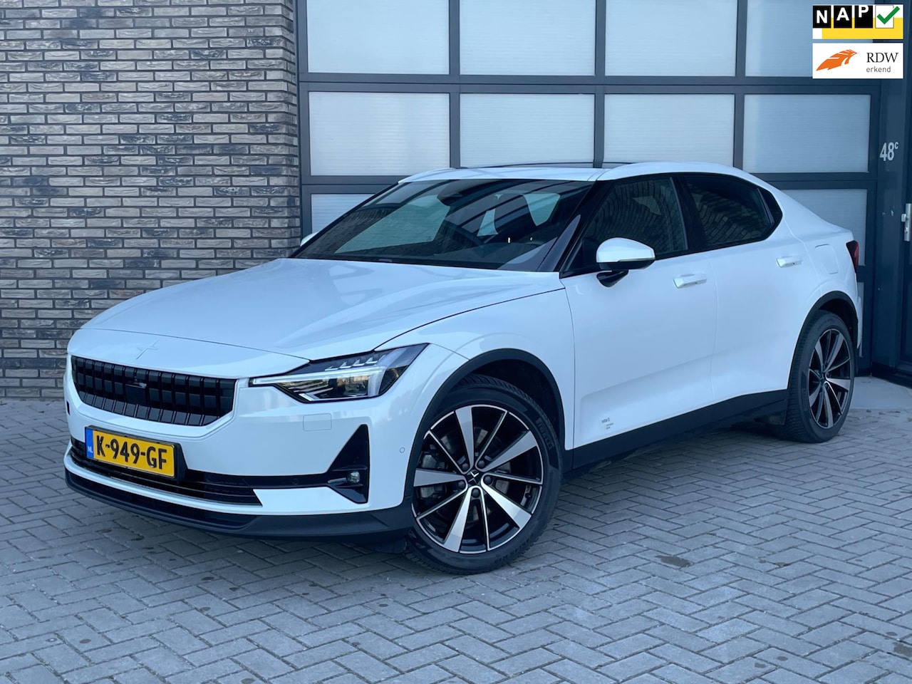 Polestar 2 - Long Range Dual Motor Launch Edition 78kWh | SOH 94% | 360 CAMERA | PANORAMADAK | 19 Inch - AutoWereld.nl
