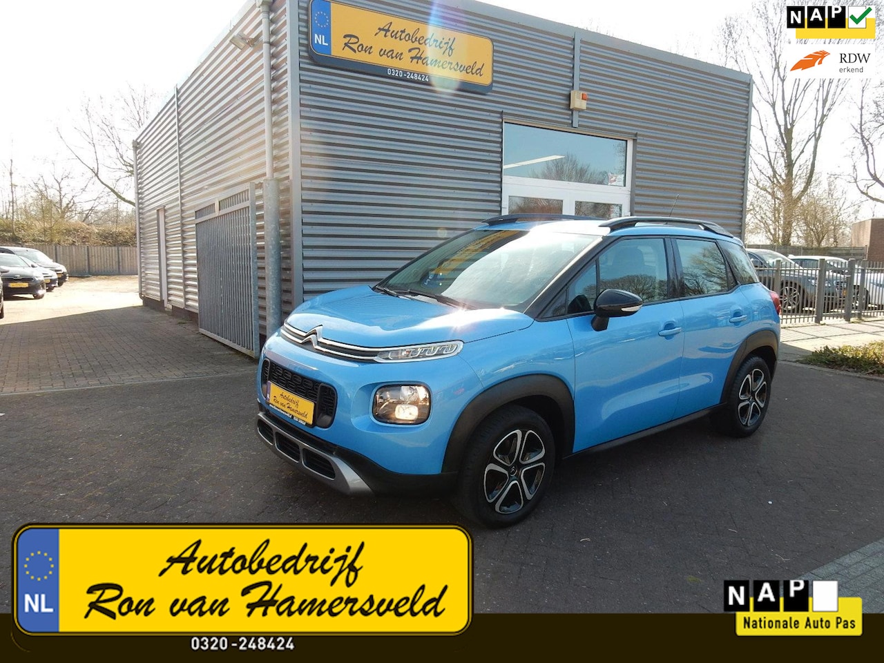 Citroën C3 Aircross - 1.2 PURETECH SHINE*NAVI*CR CONTR*CAMERA* - AutoWereld.nl