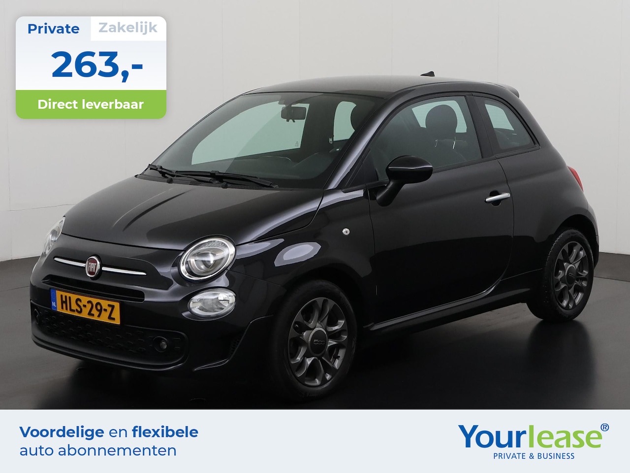 Fiat 500 - 1.0 Hybrid Cult | All-in 263,- Private Lease | Zondag Open! - AutoWereld.nl