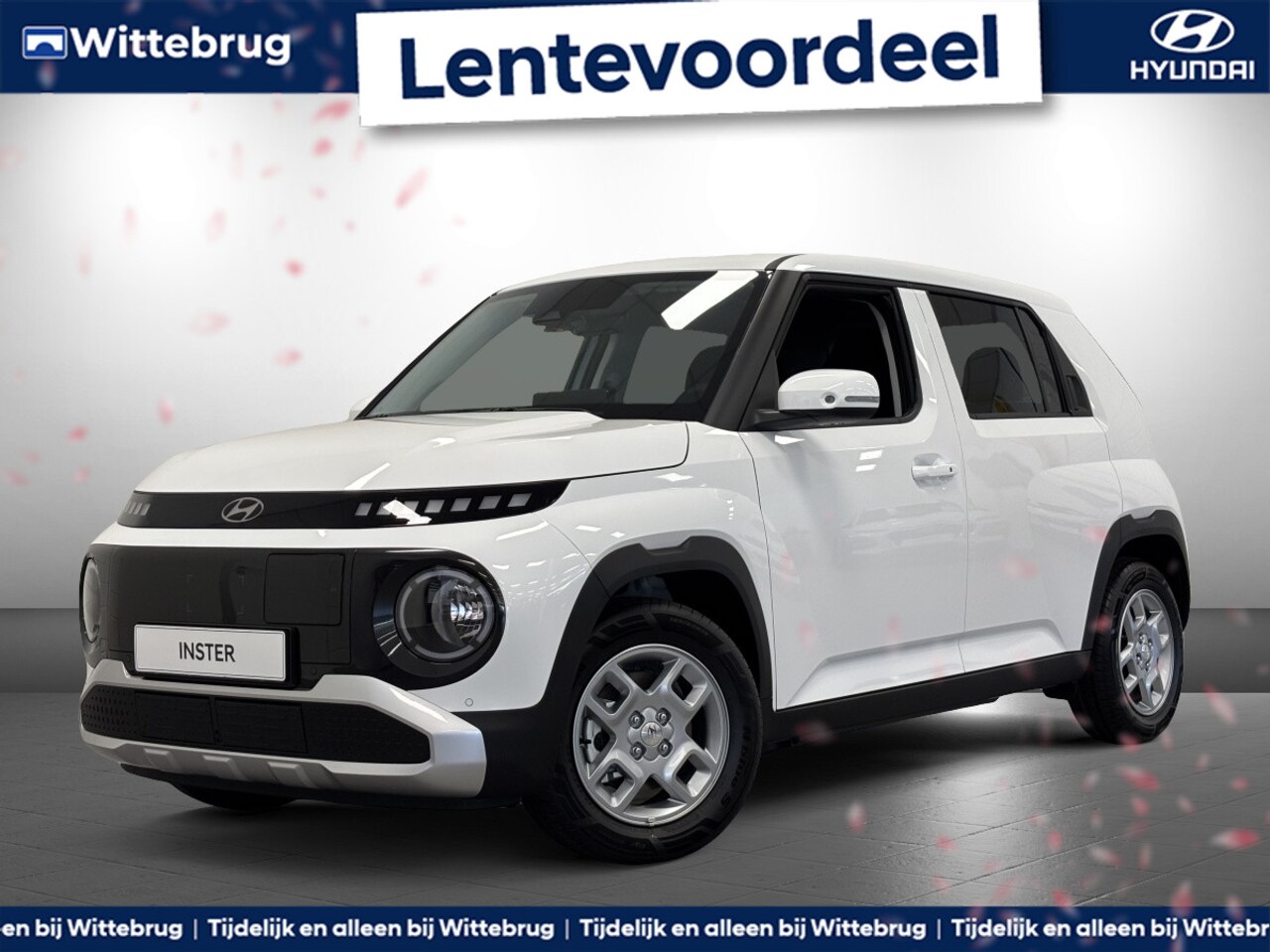 Hyundai Inster - Pulse 49 kWh Volledig Elektrisch automaat met Navigatie en Lichtmetalen velgen Uit voorraa - AutoWereld.nl