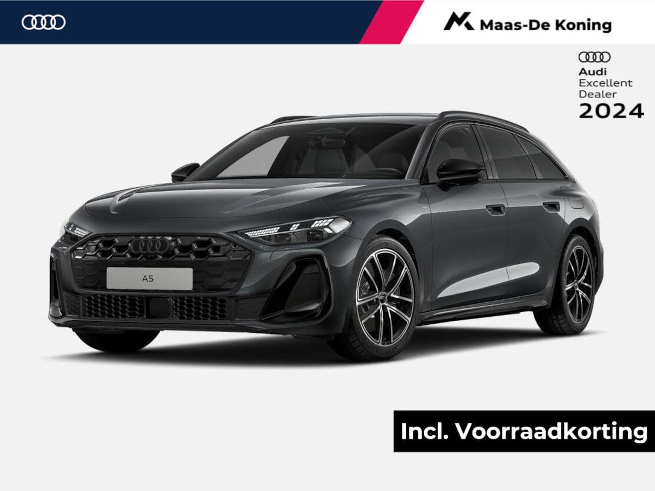 Audi A5 - S edition 2.0 TFSI e 299 PK · Optiekpakket zwart-glanzend · Tech plus · Ambiente lichtpakk - AutoWereld.nl