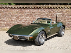 Corvette C3 - Stingray 350 Convertible "Donnybrooke Green" One year only "Donnybrooke Green" with a "Sad