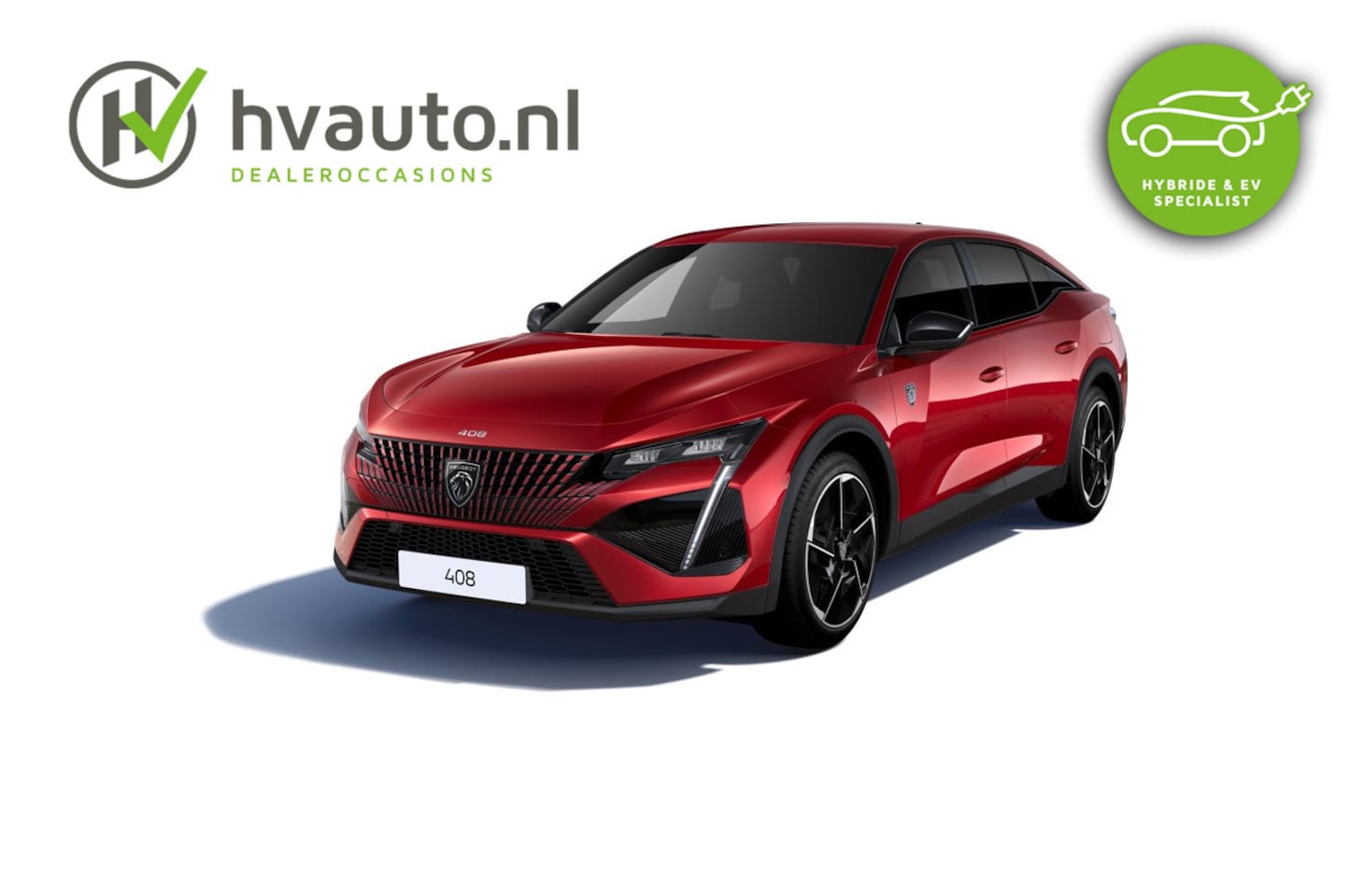 Peugeot 408 - 1.6 HYBRID 180PK GT EAT8 | Night Vision | Nappa Leder | 360 camera - AutoWereld.nl