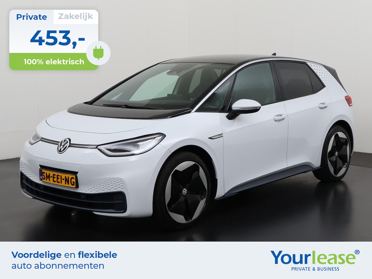Volkswagen ID.3 - Max 58 kWh | All-in 453,- Private Lease | Zondag Open! - AutoWereld.nl