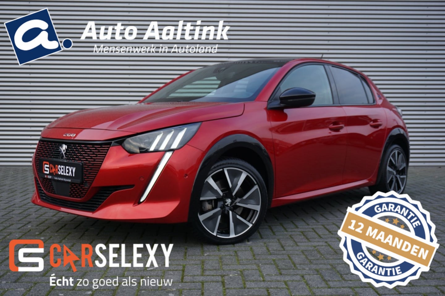 Peugeot e-208 - GT 50kWh FULL-LED | STOELVERW. | PANO DAK | NAVIGATIE - AutoWereld.nl