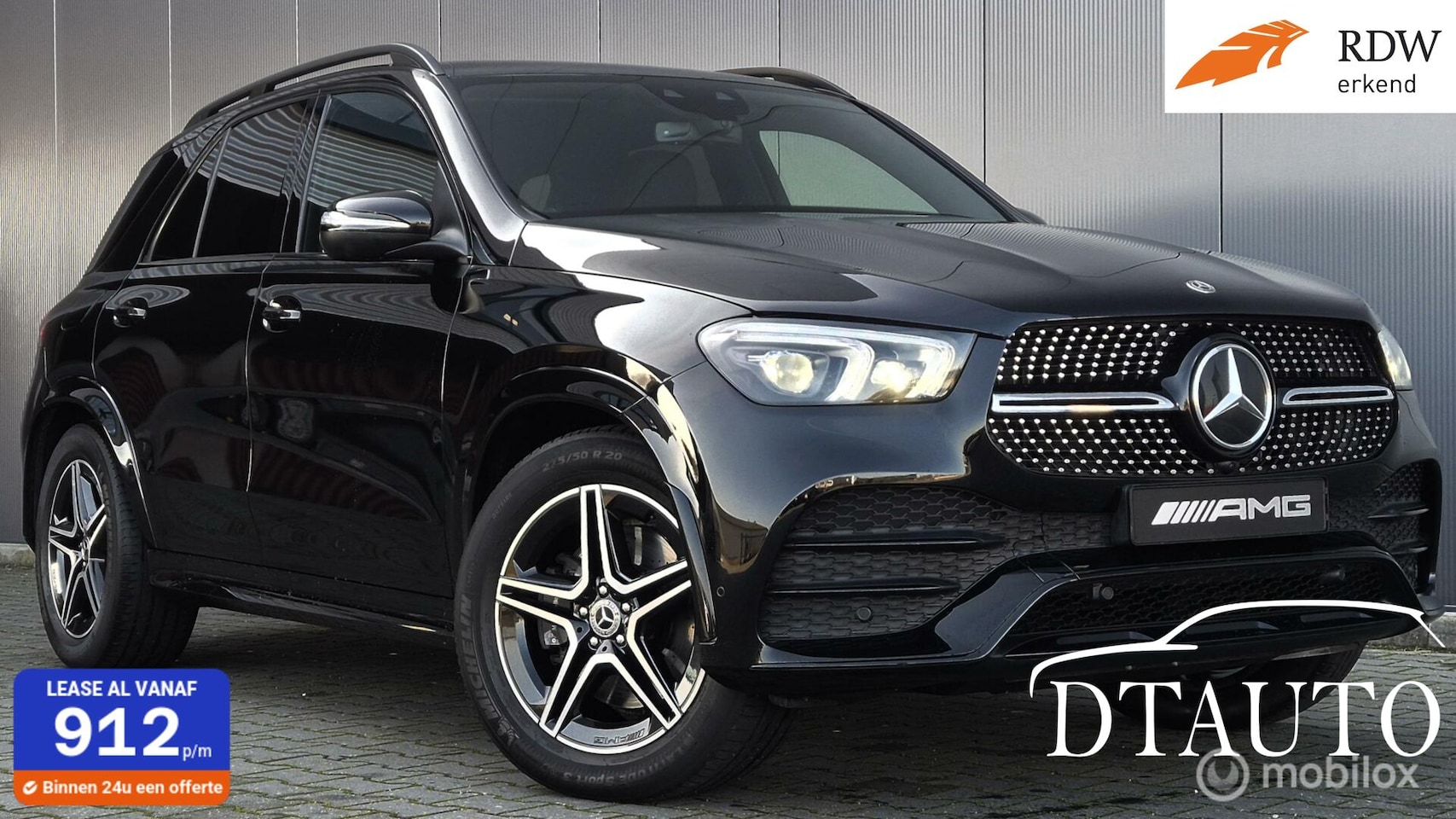Mercedes-Benz GLE-Klasse - 350 d 4MATIC Premium Plus 2xAMG Luchtvering Nightpakket - AutoWereld.nl