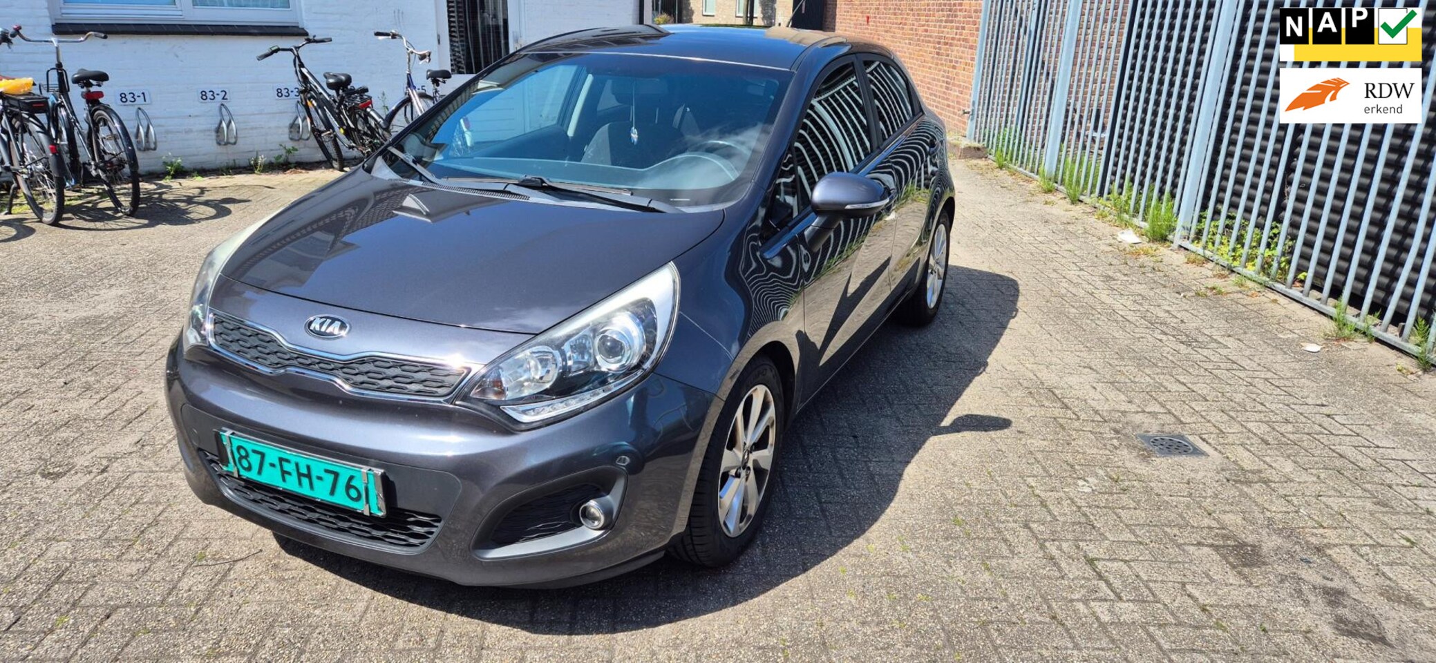 Kia Rio - 1.2 CVVT Super Pack 5 deurs airco nette staat - AutoWereld.nl