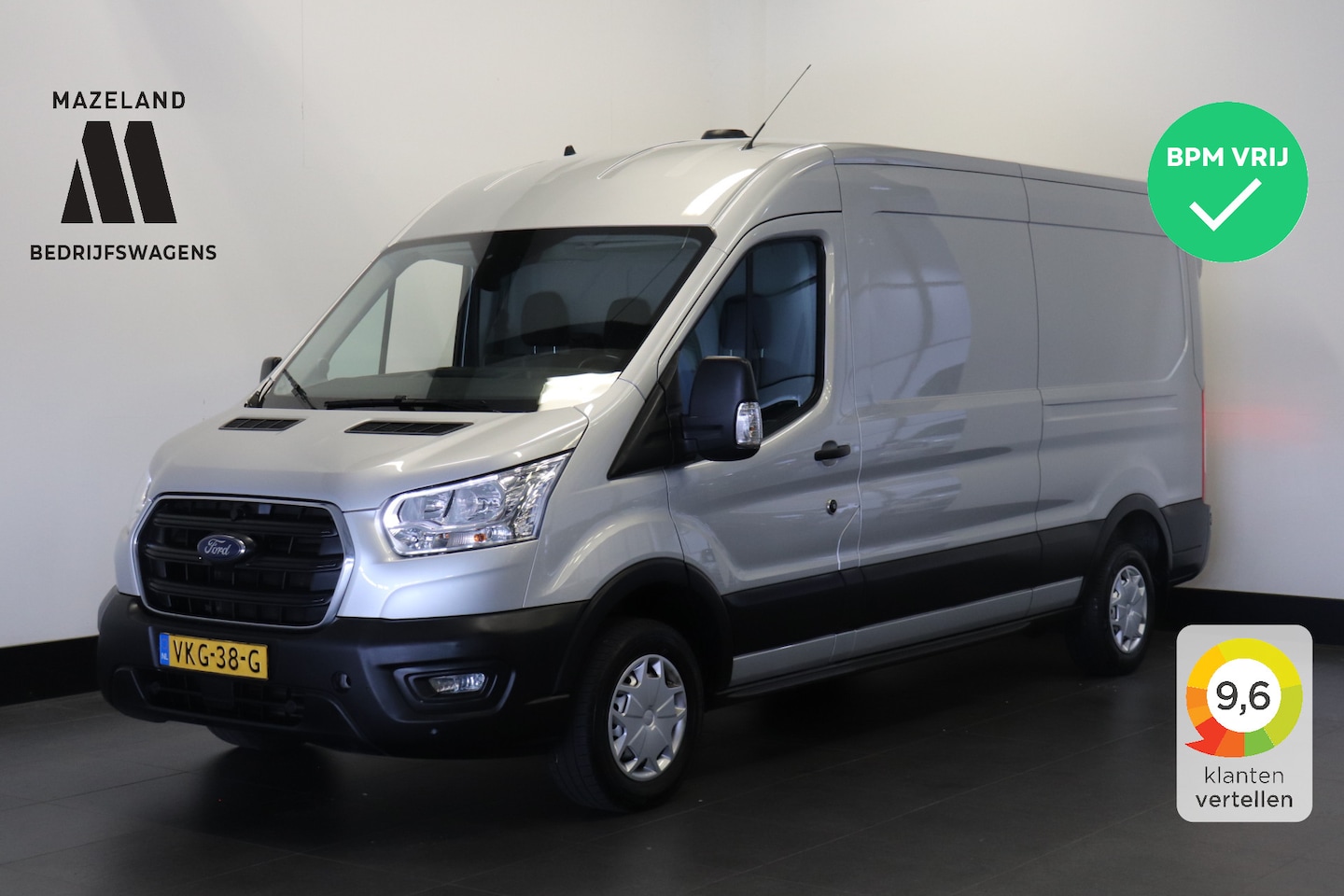 Ford Transit - 2.0 TDCI 130PK L3H2 EURO 6 - Airco - Navi - Cruise - € 16.900,- Excl. - AutoWereld.nl