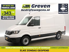 Volkswagen Crafter - 35 2.0 TDI L3H3 141PK DSG 3000KG Trekgew. Automaat Airco Cruise 3 Persoons Elektrpakket