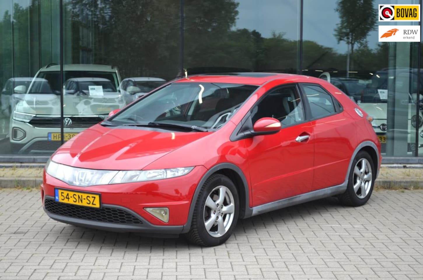 Honda Civic - 1.4 Sport | Climate controle | Trekhaak | Schuif-kantel dak | Cruise controle - AutoWereld.nl