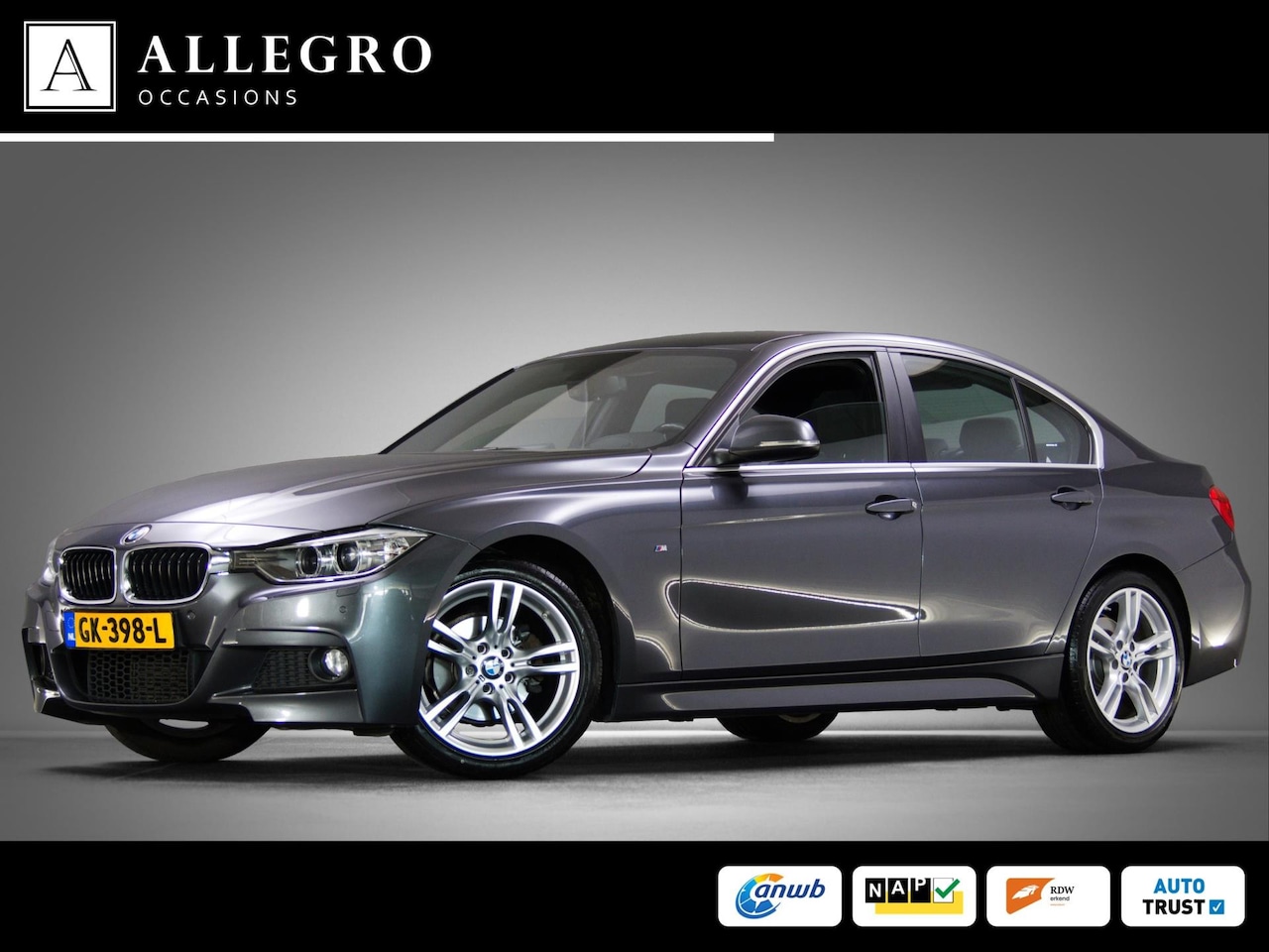 BMW 3-serie - 320i High Executive M-Sport (M-SPORT STUURWIEL, NAVIGATIE PROFESSIONAL, ALCANTARA INTERIEU - AutoWereld.nl