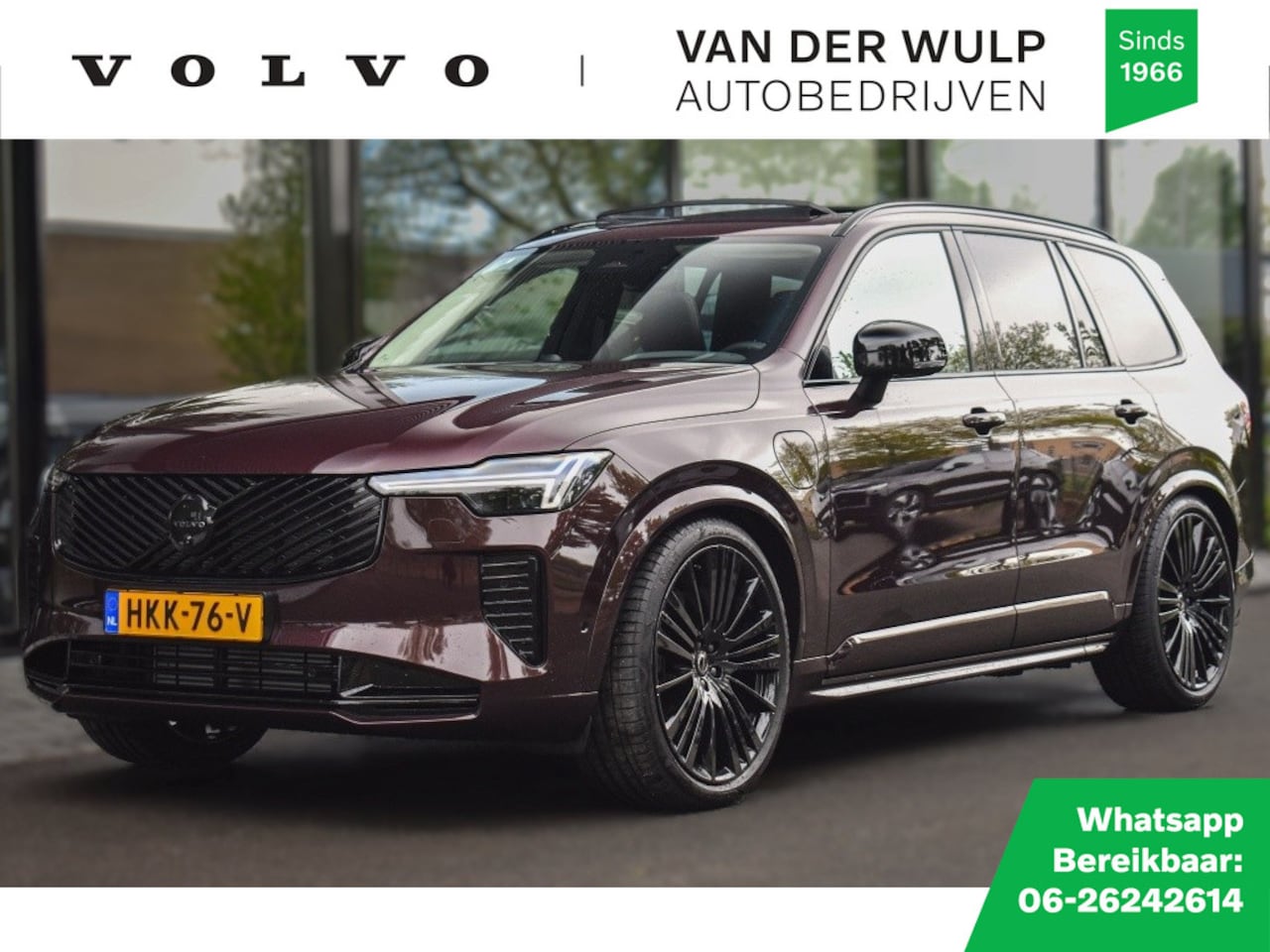 Volvo XC90 - T8 455pk AWD Ultimate Dark | Heico-Sportiv | 22'' | Luchtvering - AutoWereld.nl