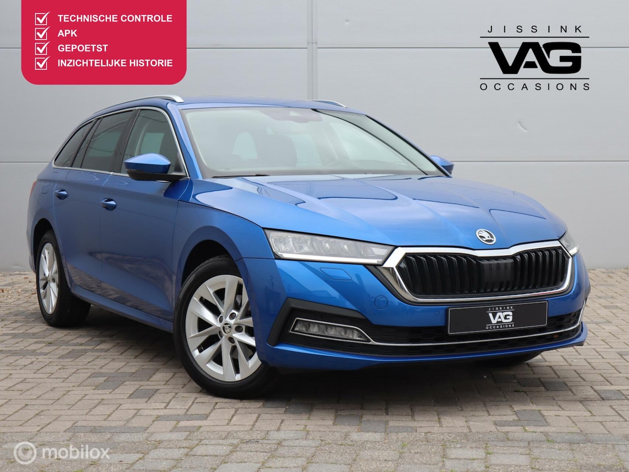 Skoda Octavia Combi - 1.0 TSI clima ACC LED PDC CarPlay 17 inch - AutoWereld.nl