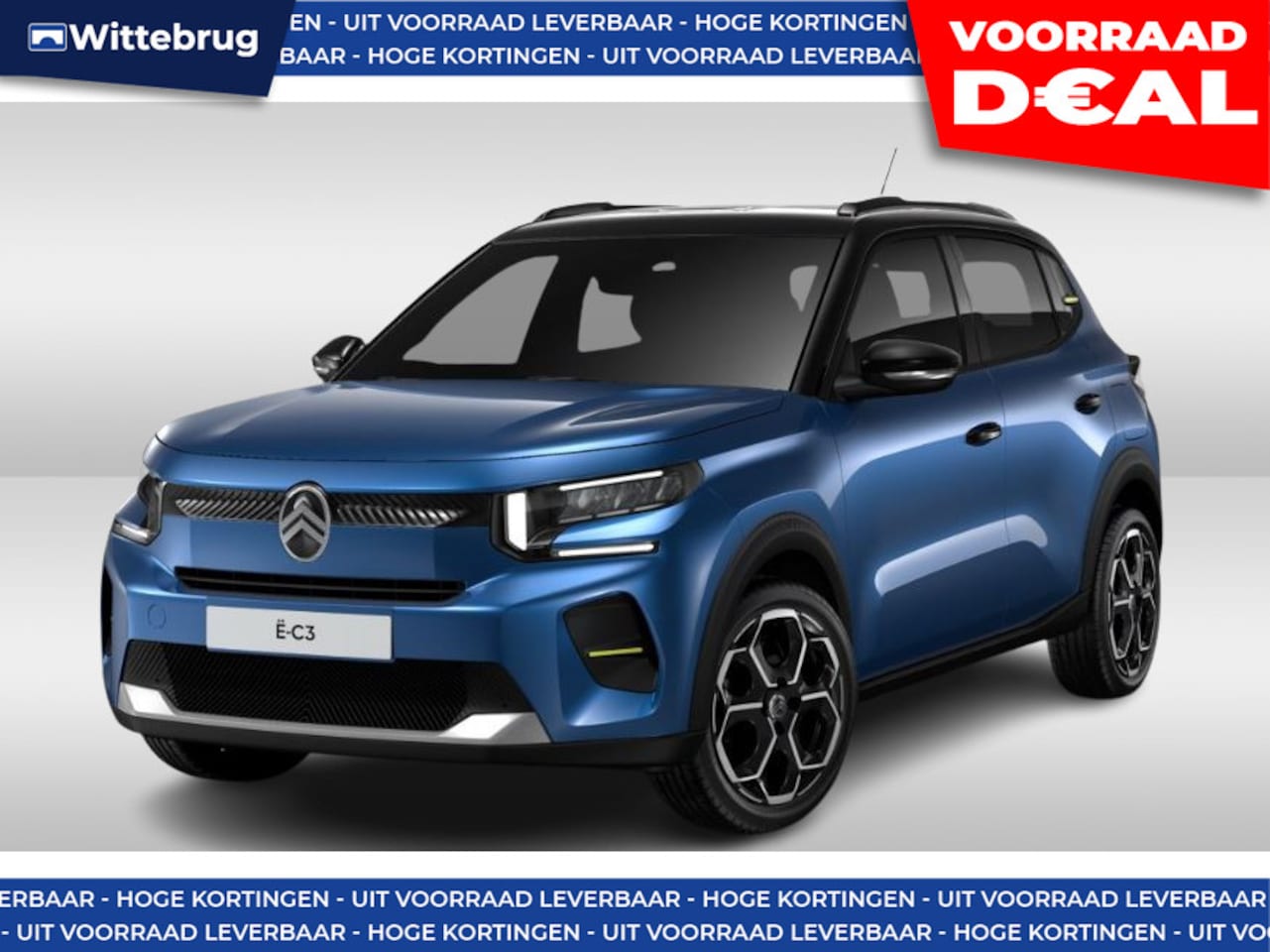 Citroën ë-C3 - Max 113pk 44 kWh UIT VOORRAAD LVERBAAR - GRATIS WALLBOX LAADPAAL - AutoWereld.nl