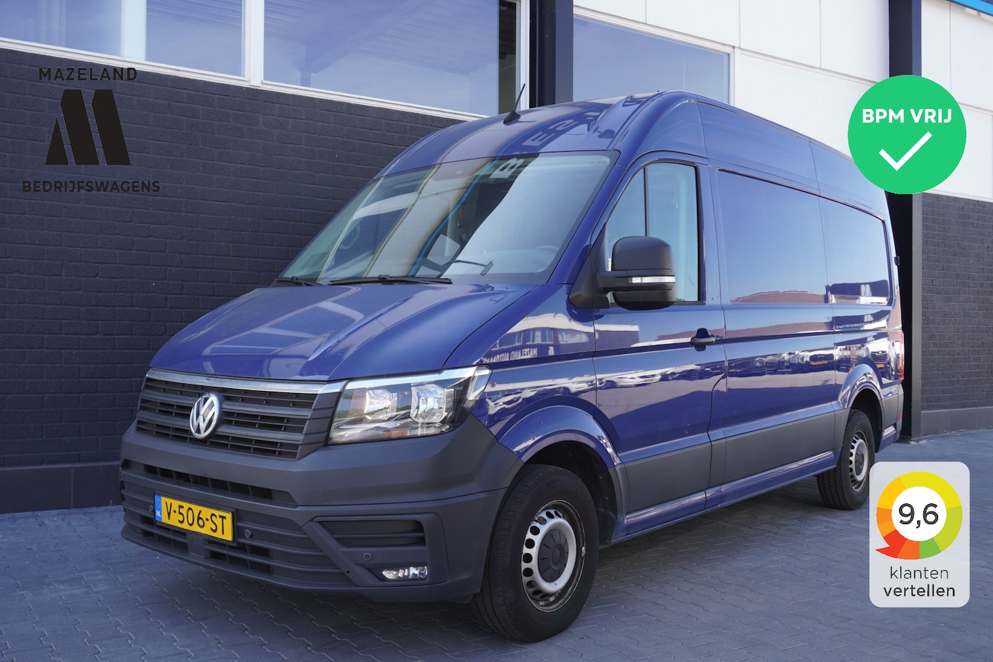 Volkswagen Crafter - 2.0 TDI 140PK L3H3 Automaat EURO 6 - Airco - Navi - Cruise - € 16.950,- Excl. - AutoWereld.nl