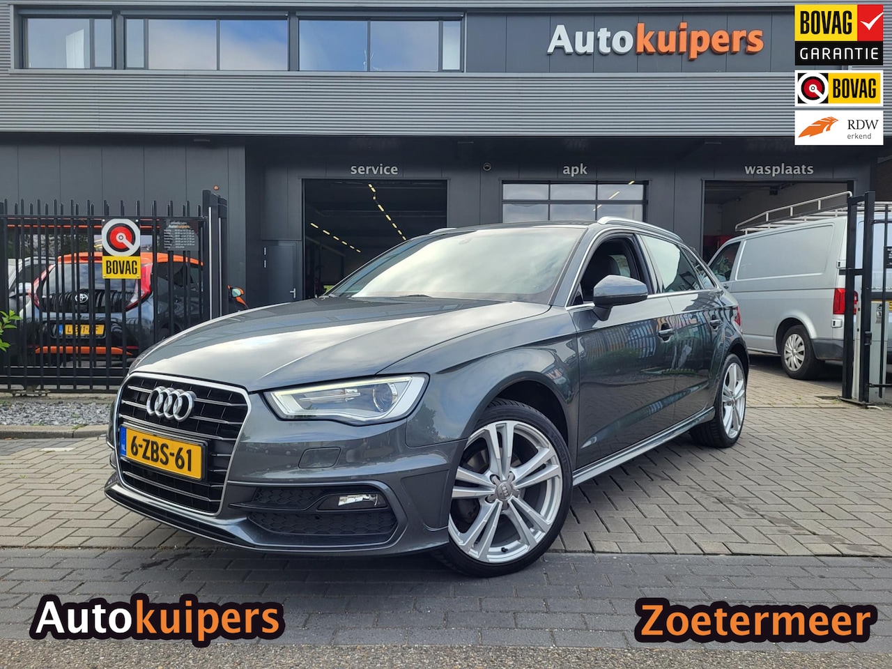 Audi A3 Sportback - 1.4 TFSI Ambition Pro Line S g-tron | AUTOMAAT | Met o.a. navigatie, climate control, crui - AutoWereld.nl