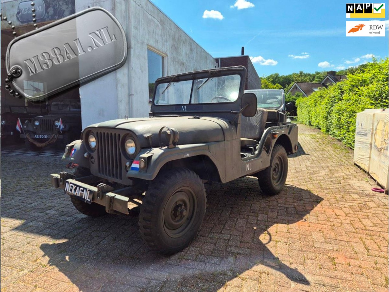 Jeep Nekaf - Willys M38a1 1956 oldtimer classic - AutoWereld.nl