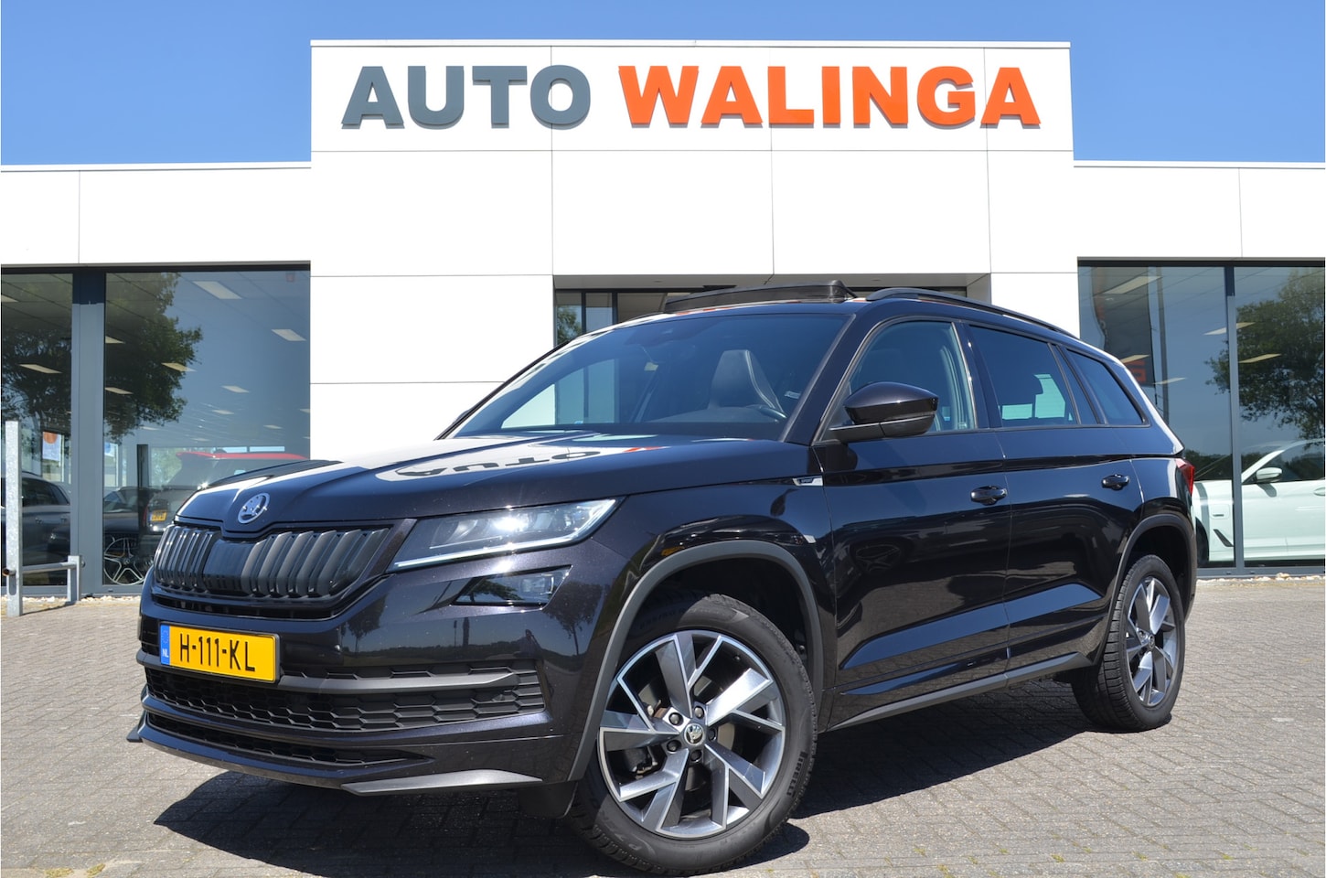 Skoda Kodiaq - 1.5 TSI Sportline Virtual Cockpit Panoramadak Trekh. Canton Adapt. Cruise Camera! - AutoWereld.nl