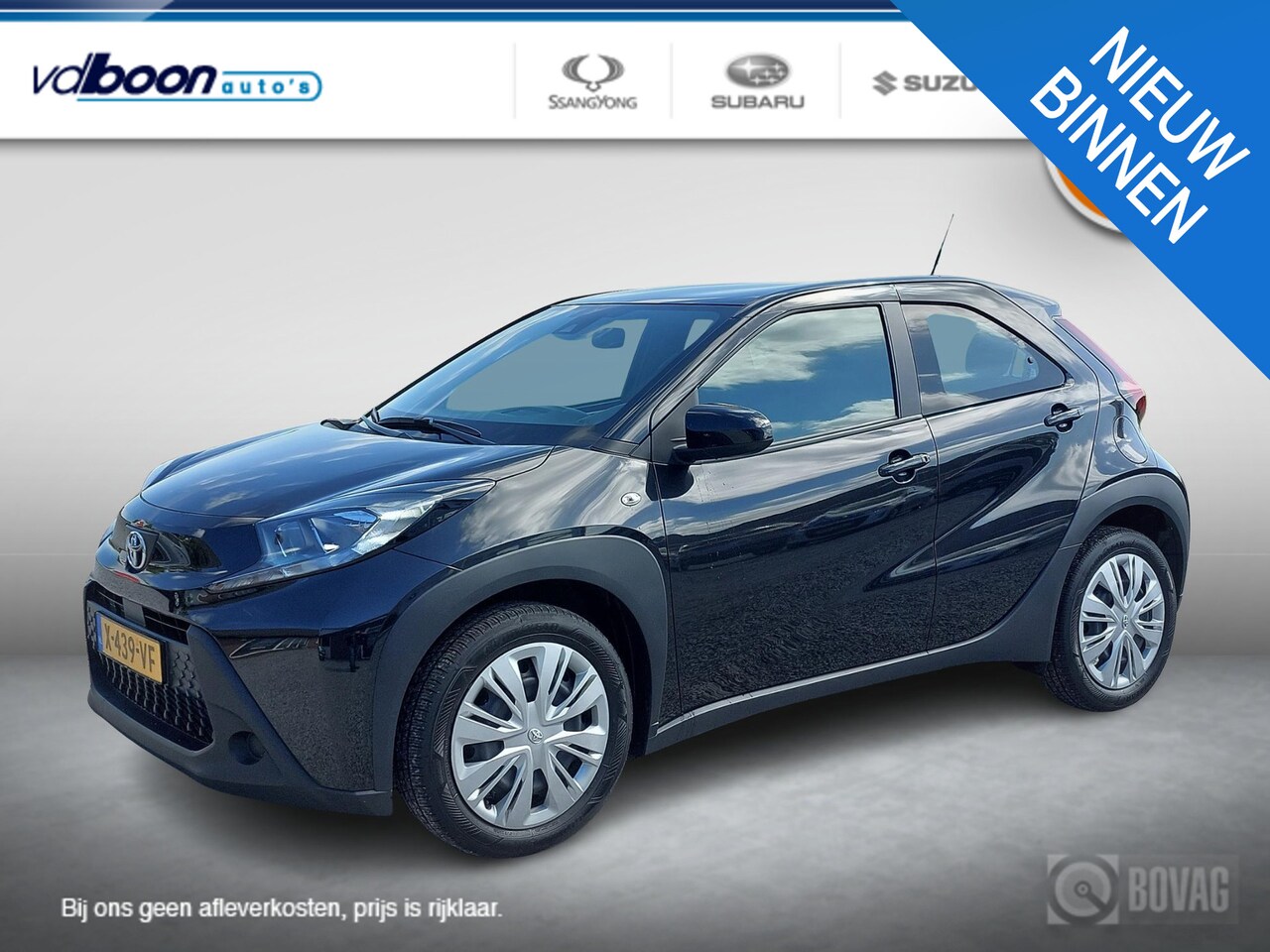 Toyota Aygo X - 1.0 VVT-i MT Play AIRCO | CRUISE | APP NAVI | rijklaarprijs!! - AutoWereld.nl