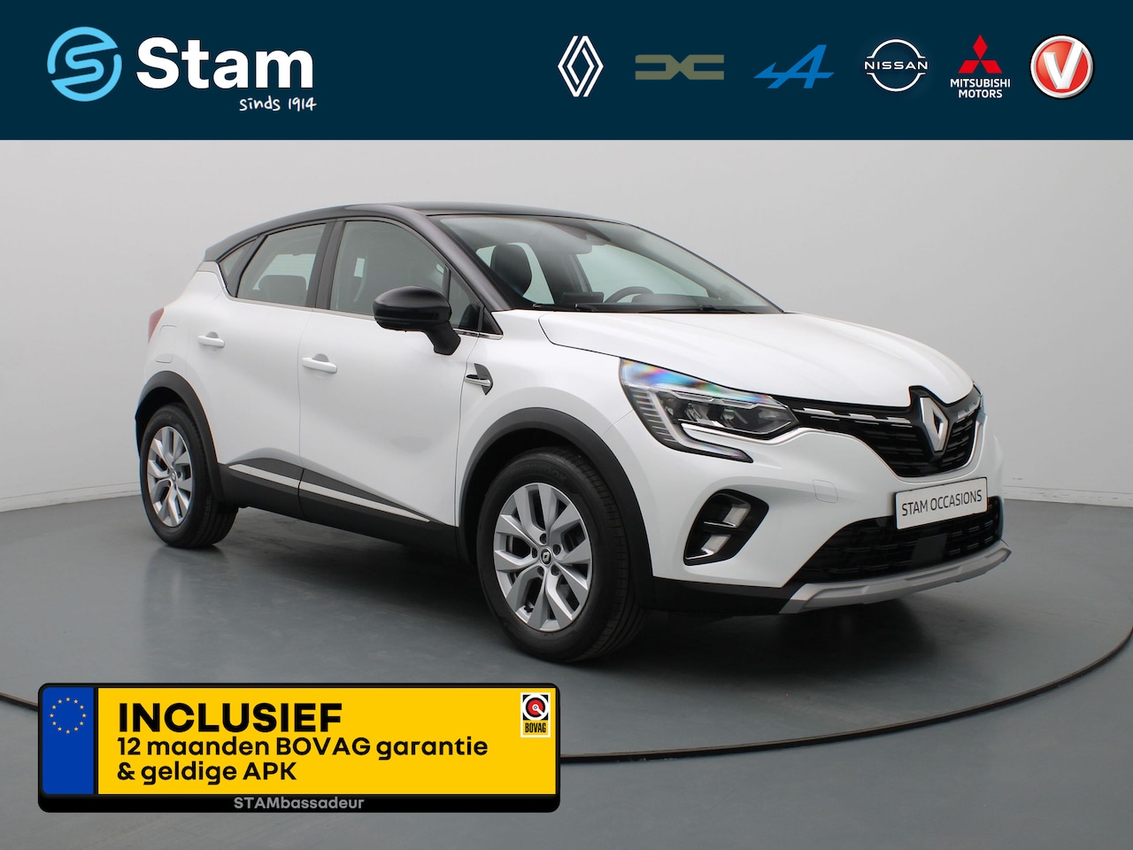 Renault Captur - 1.6 E-Tech Hybrid 145 Intens 360° Camera | Cruise | Navi | Parkeersens. v+a | Stoelverw. - AutoWereld.nl