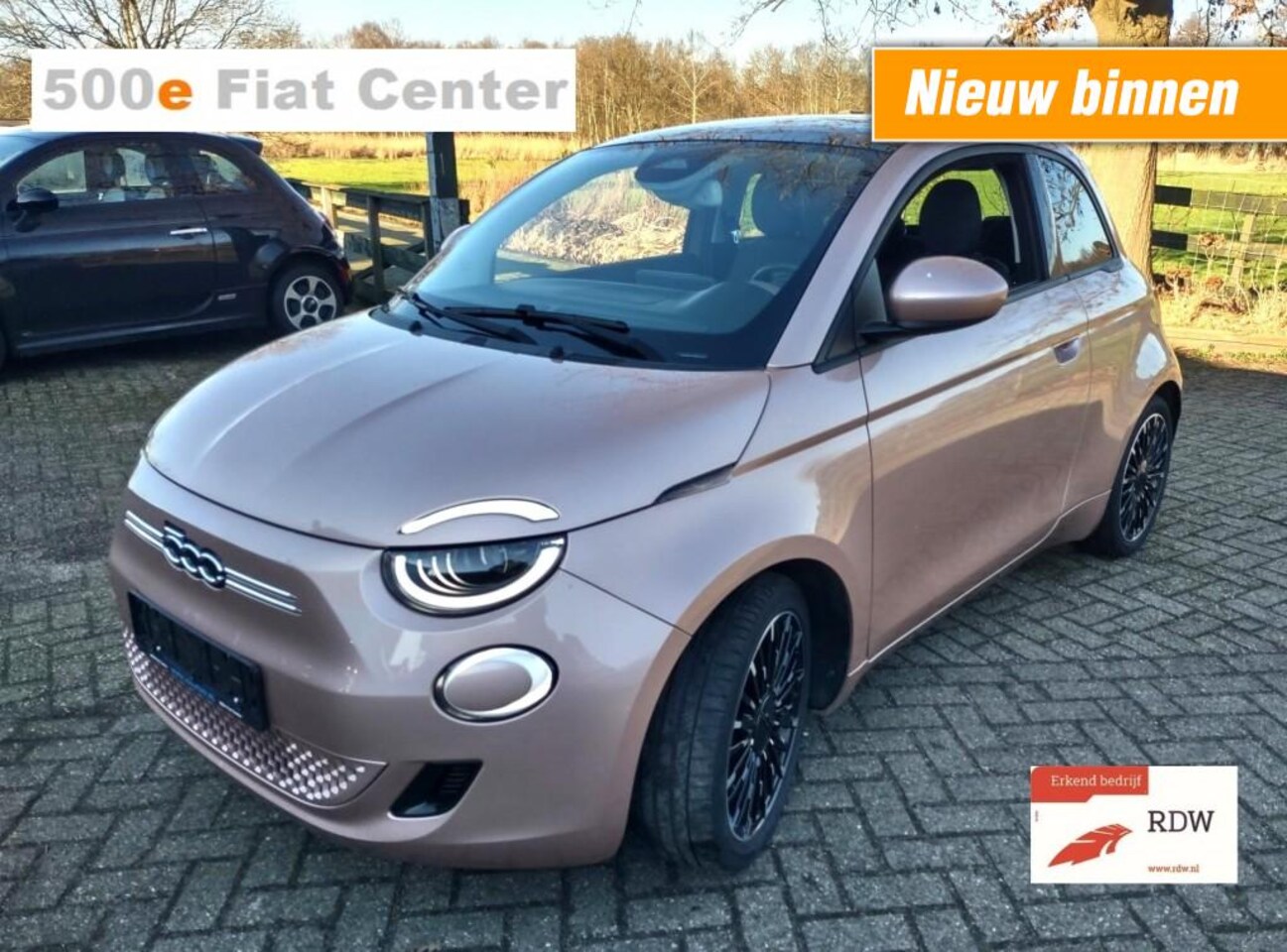 Fiat 500 - E-PanoDak- 42KW- Nu met VOORJAARSKORTING 2000euro!! - AutoWereld.nl