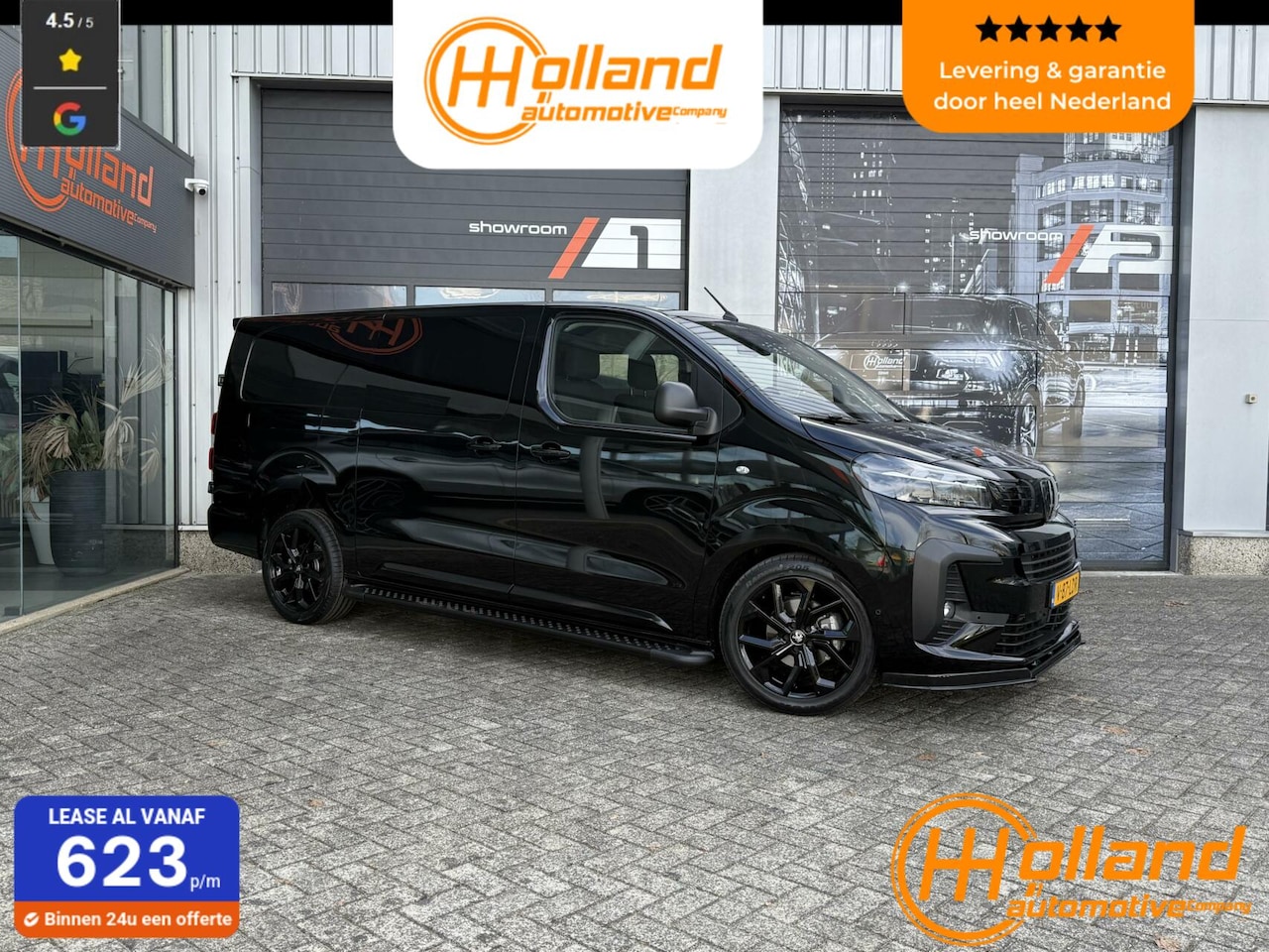 Peugeot Expert - Bestel 2.0 BlueHDi 180 L3 DC BLACKONBLACK - AutoWereld.nl