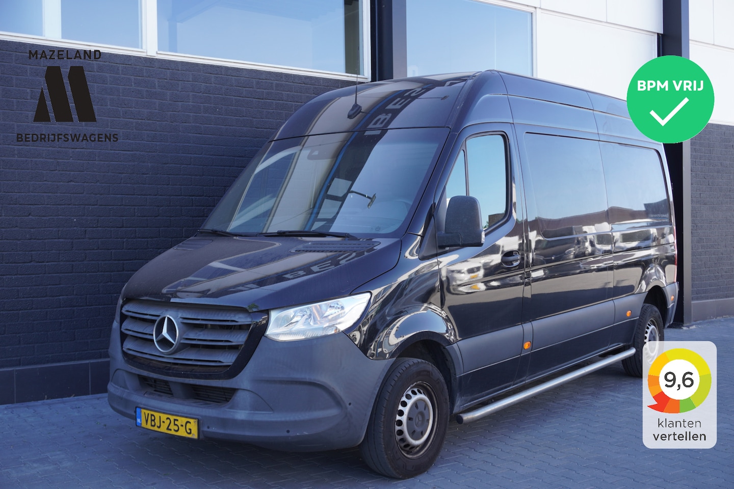 Mercedes-Benz Sprinter - 314 2.2 CDI Automaat L2H2 - EURO 6 - A/C - Navi - Cruise - € 21.900,- Excl. - AutoWereld.nl