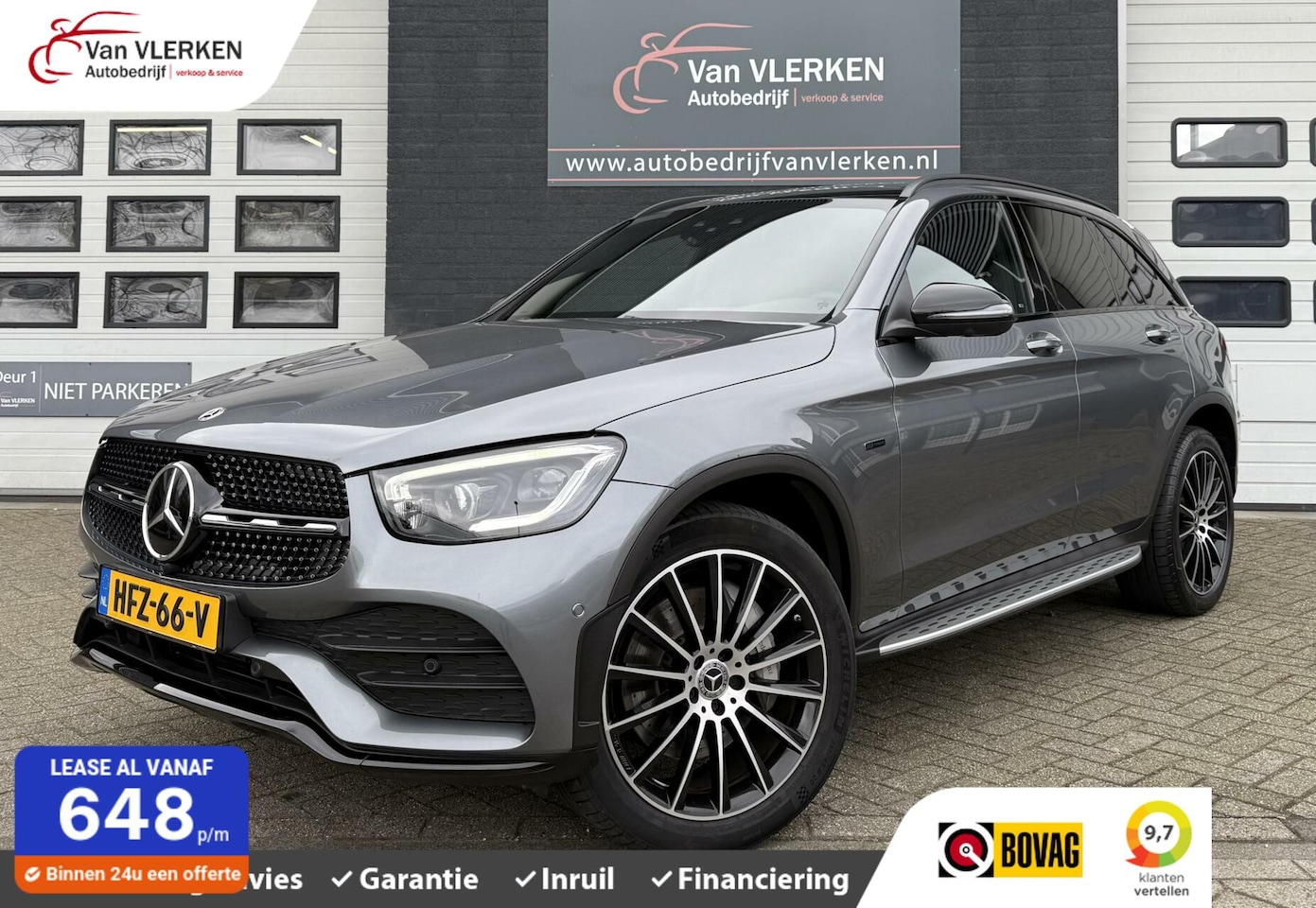 Mercedes-Benz GLC-klasse - 300e 4MATIC AMG ADAPTIVE CRUISE/ BURM / TREKHAAK - AutoWereld.nl