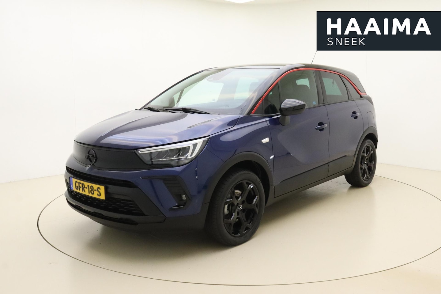 Opel Crossland - 1.2 Turbo GS Line 130pk Automaat | AGR Comfortstoel | Navigatie | Parkeersensoren | LED | - AutoWereld.nl