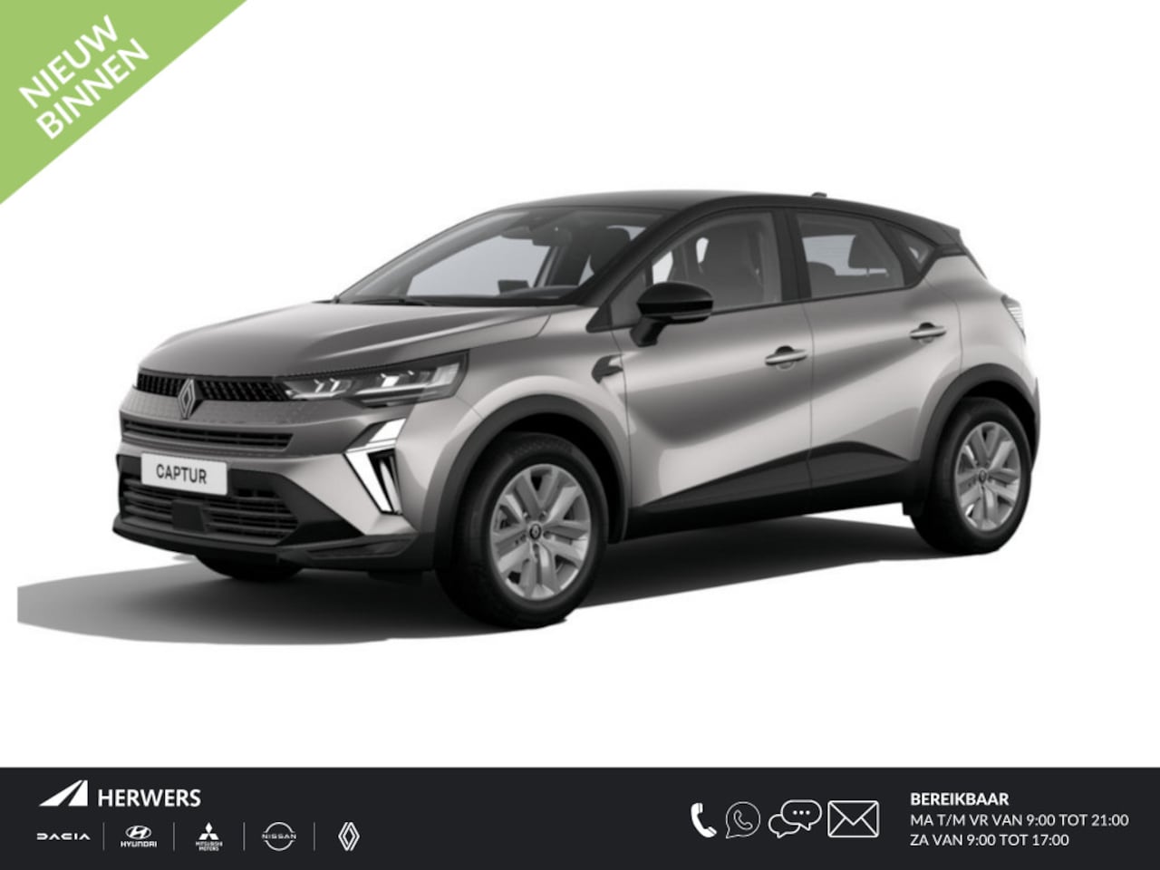 Renault Captur - 1.8 E-Tech full hybrid 160 evolution / Nieuw Te Bestellen / - AutoWereld.nl