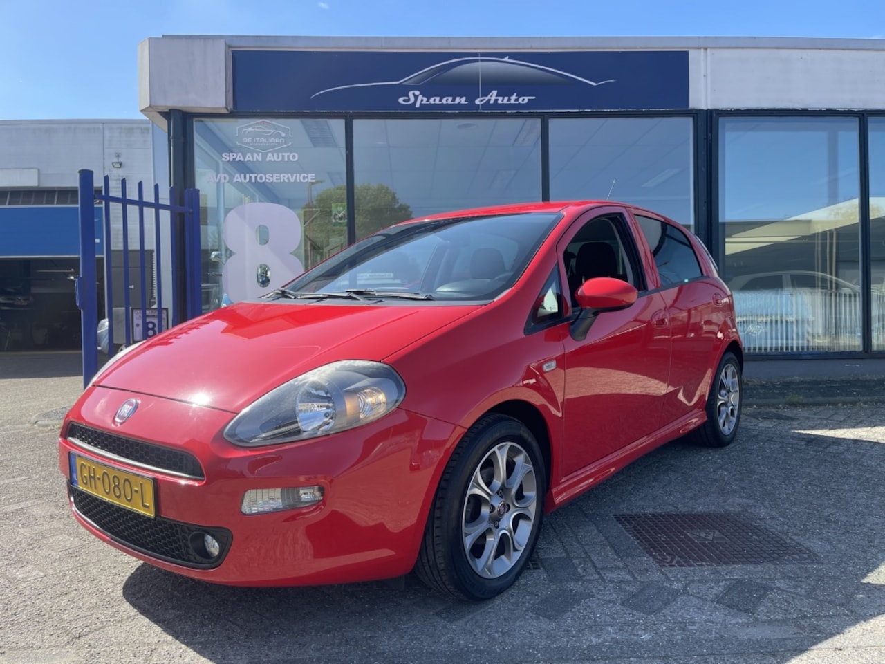 Fiat Punto Evo - 0.9 TwinAir Lounge l CRUISE l AIRCO - AutoWereld.nl