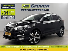 Nissan Qashqai - 1.2 Tekna 360 Camera Trekhaak LED Navi 19"LMV Clima Cruise PDC