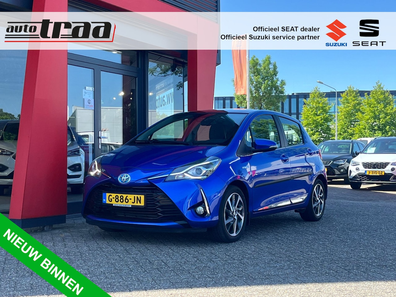 Toyota Yaris - 1.5 Hybrid Executive / NAVI / CAMERA / CRUISE CONTROL / PANO / TREKHAAK AFNEEMBAAR / - AutoWereld.nl