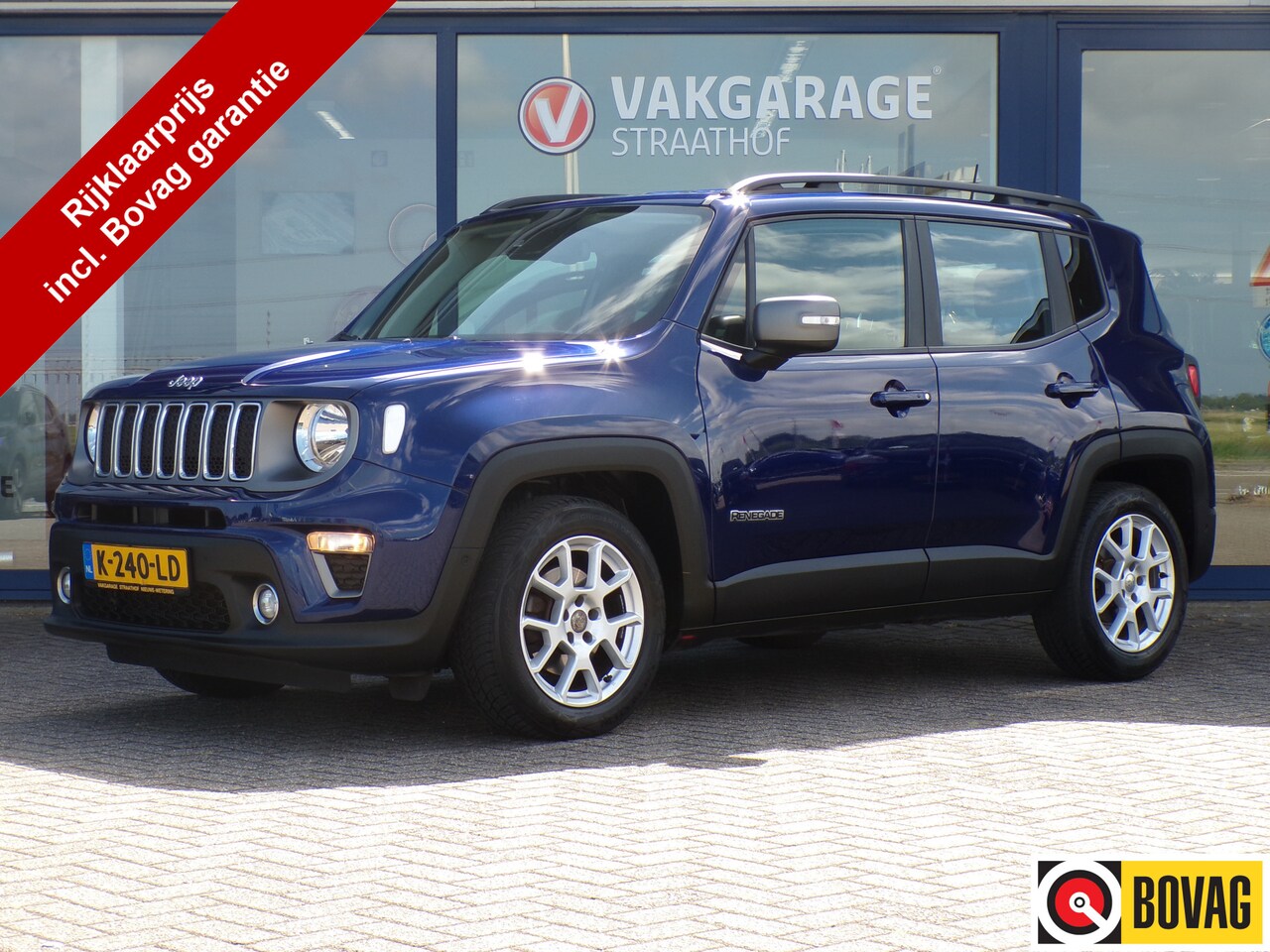 Jeep Renegade - 1.3T DDCT Limited 1.3T DDCT Limited, Automaat / Sensoren + Camera / Carplay + Android Auto / Navigatie / Key - AutoWereld.nl