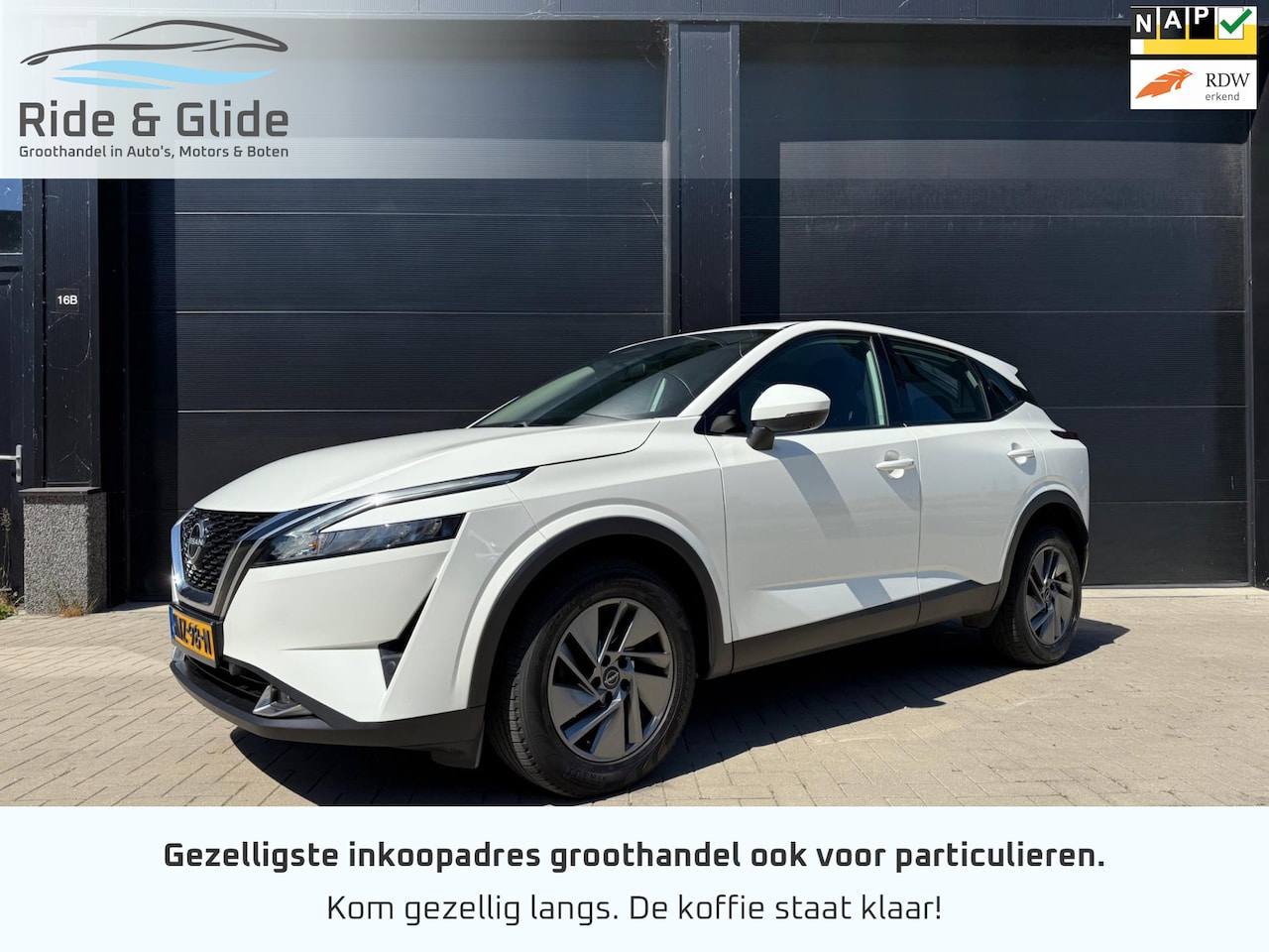 Nissan Qashqai - 1.3 MHEV Xtronic N-Connecta navi 360 camara xenon btw garantie - AutoWereld.nl
