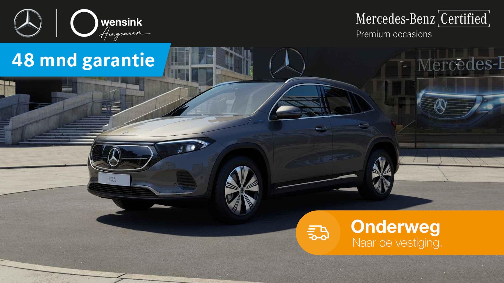 Mercedes-Benz EQA - 250 Business Solution Luxury 67 kWh | Panoramadak | Keyless | Memory | 360 graden camera | - AutoWereld.nl