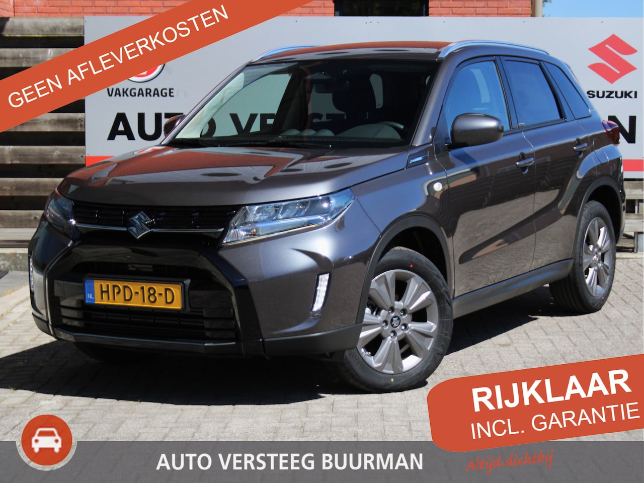 Suzuki Vitara - 1.4 Boosterjet Select Smart Hybrid Carplay/Android Auto Draadloos, Adaptieve Cruise en Cli - AutoWereld.nl