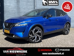 Nissan Qashqai - 1.3 Mild-Hybrid 158pk Automaat Tekna Plus | Leer | BOSE Audio | Head-Up Display | 20 Inch