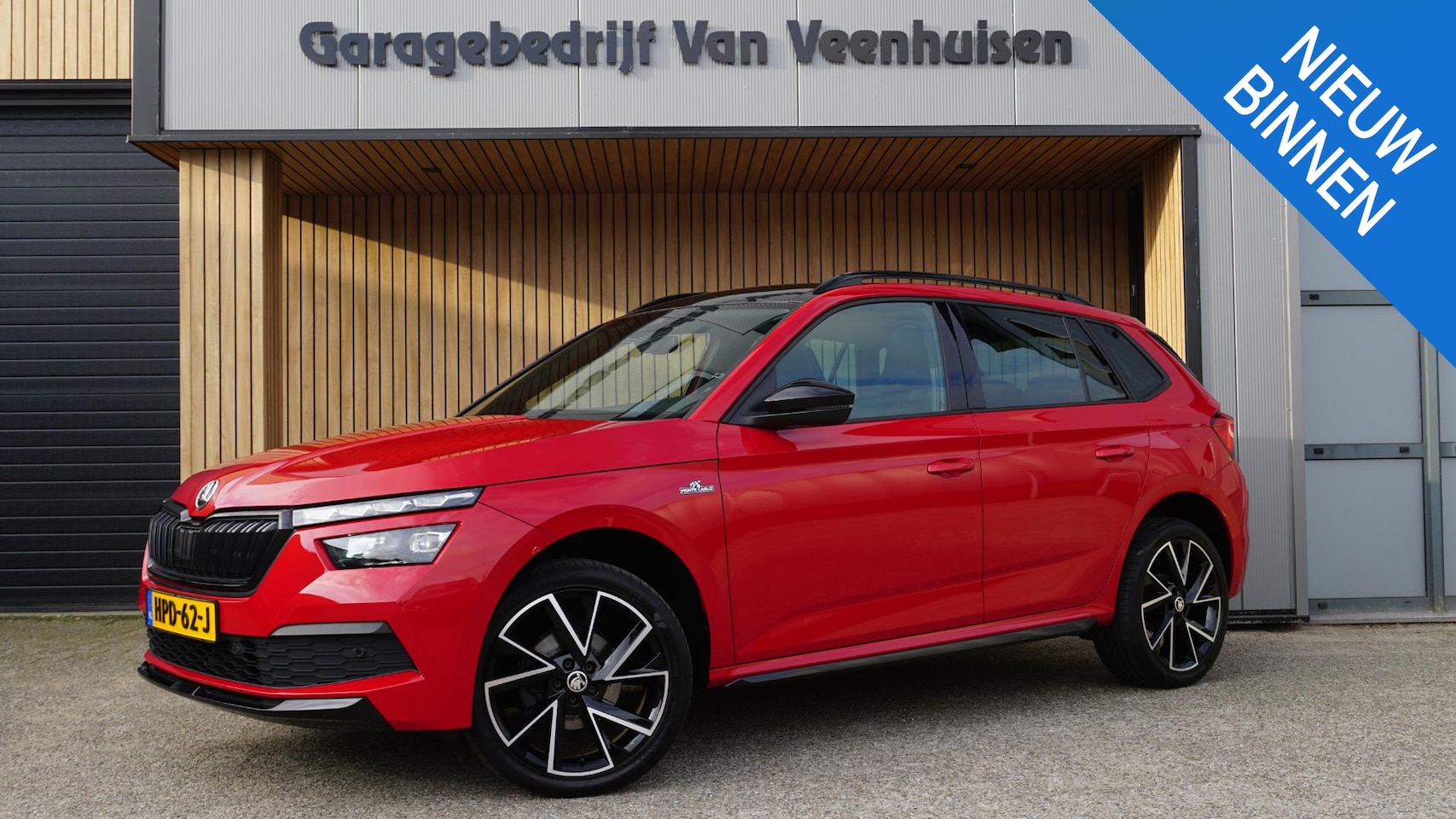 Skoda Kamiq - 1.0 TSI 116pk DSG Monte Carlo Pano.Dak 18inch LM Virtual LED Black Pack 42920km! - AutoWereld.nl