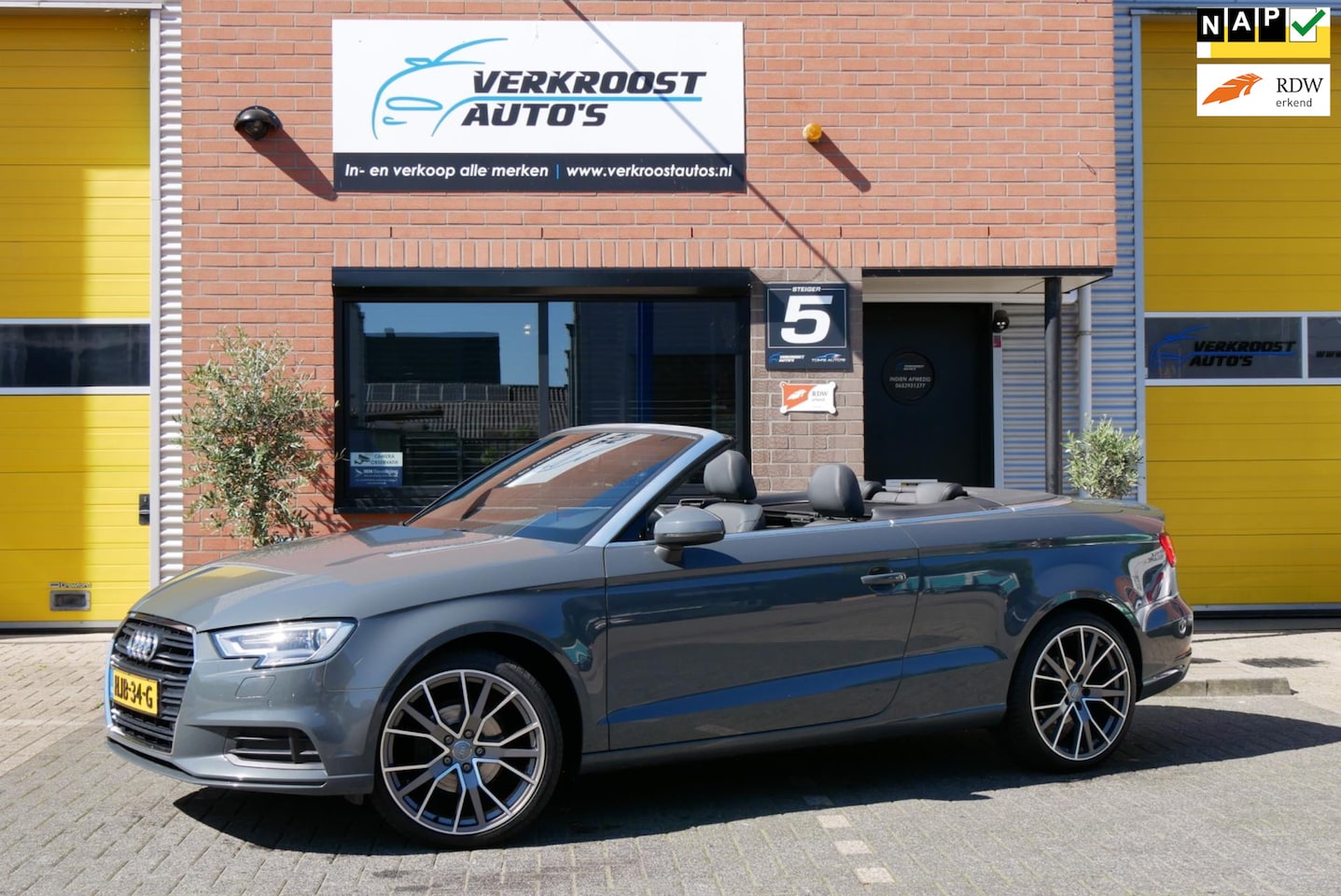 Audi A3 Cabriolet - 1.4 TFSI Pro Line navi. stoelverwarming. leder - AutoWereld.nl