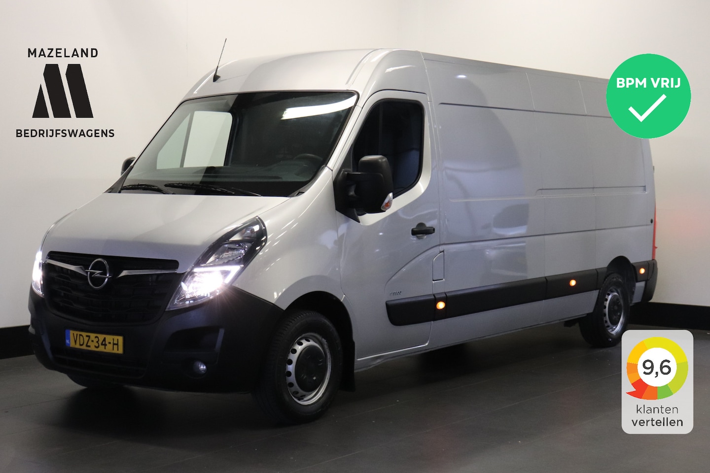 Opel Movano - 2.3 Turbo 136PK L3H2 EURO 6 - AC/climate - Navi - Cruise - €13.950,- Excl. - AutoWereld.nl